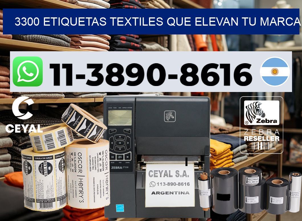 3300 Etiquetas textiles que elevan tu marca