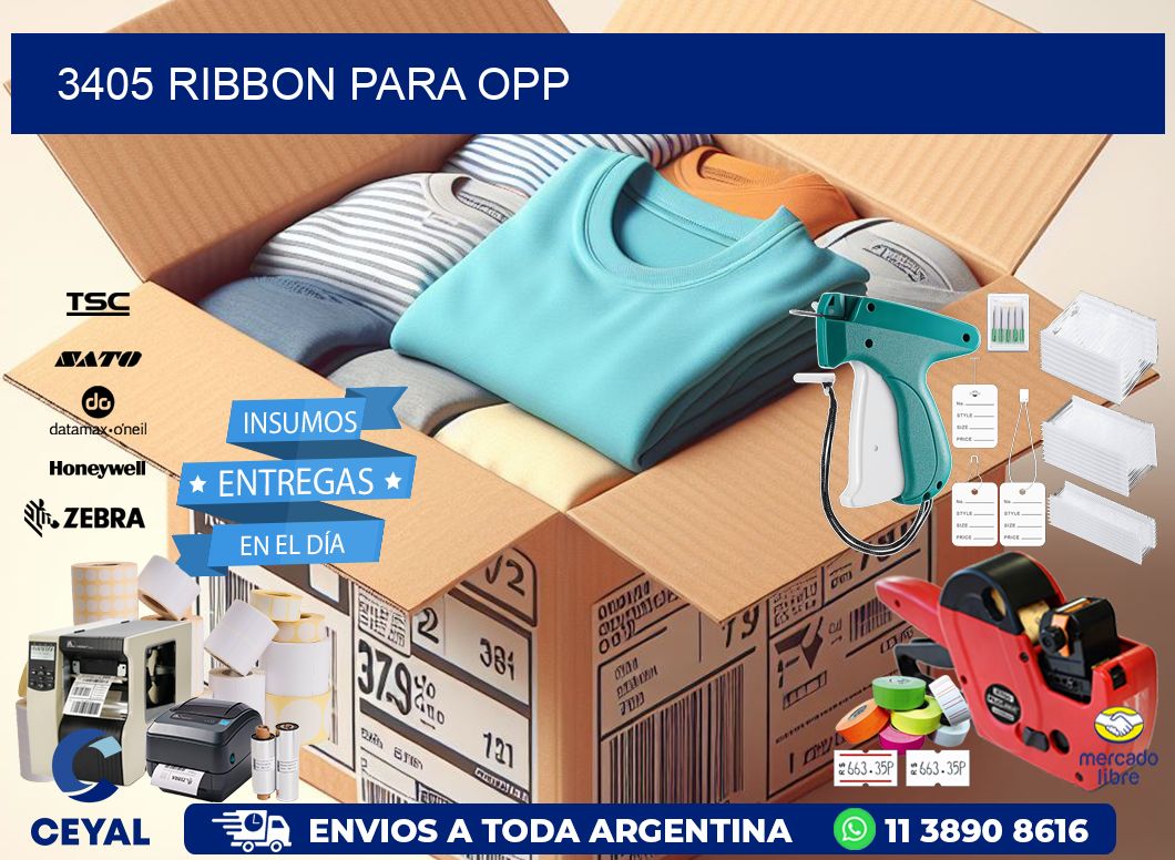 3405 ribbon para opp