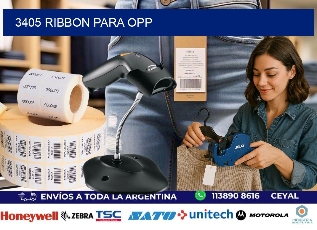 3405 ribbon para opp