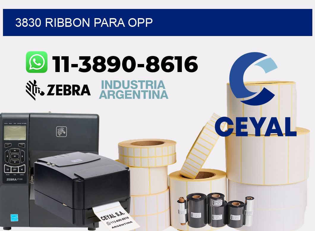 3830 ribbon para opp