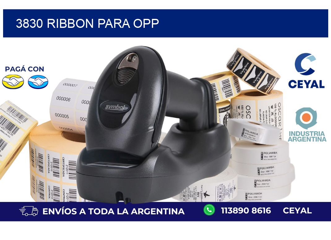 3830 ribbon para opp