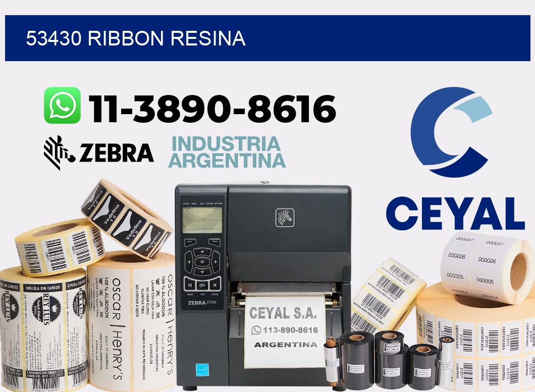 53430 ribbon resina