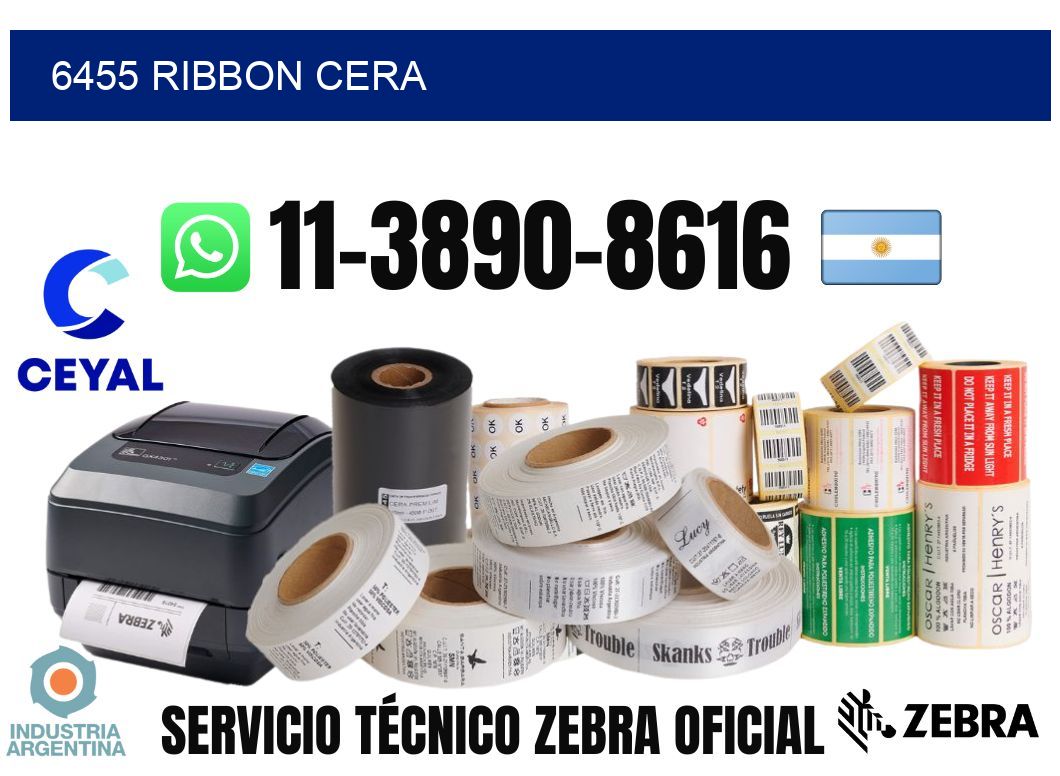 6455 ribbon cera