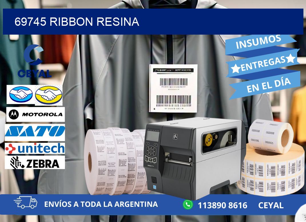 69745 ribbon resina