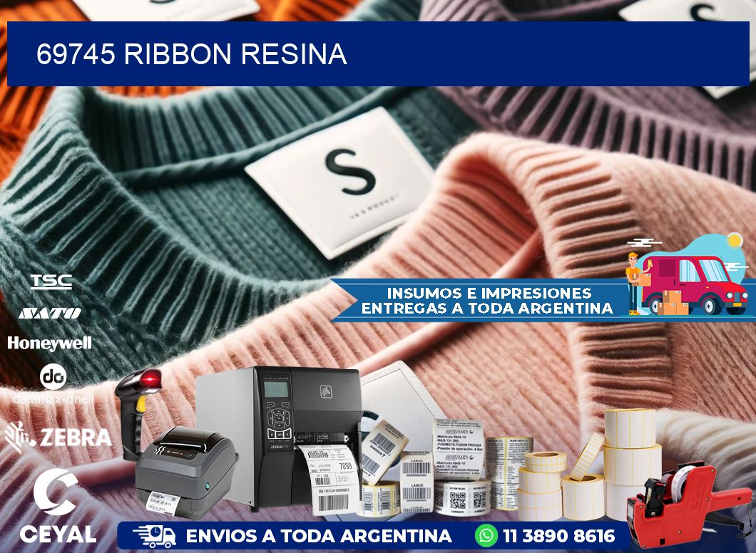 69745 ribbon resina