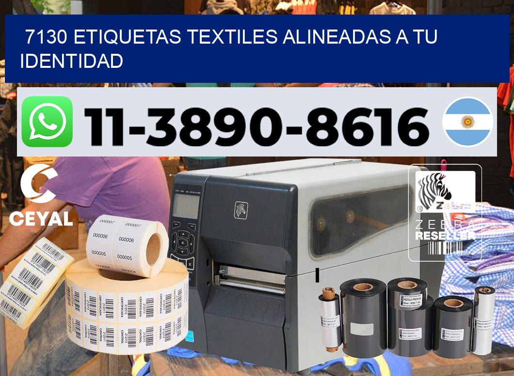 7130 Etiquetas textiles alineadas a tu identidad
