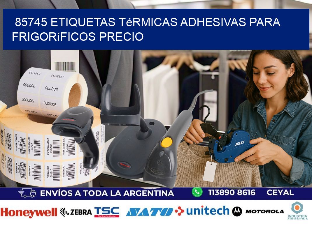 85745 etiquetas térmicas adhesivas para frigoríficos precio