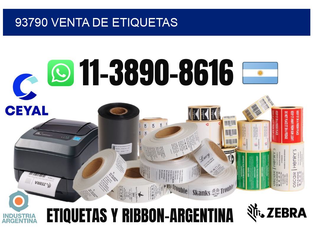 93790 venta de etiquetas
