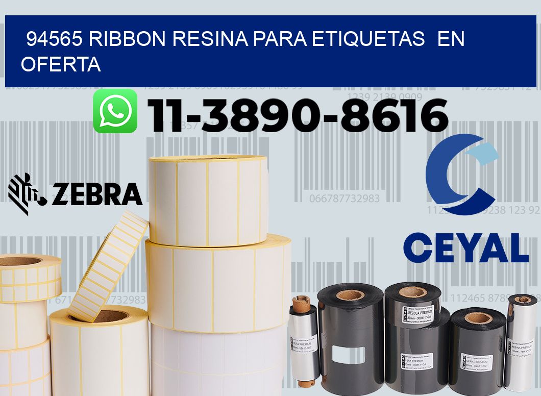 94565 ribbon resina para etiquetas en oferta