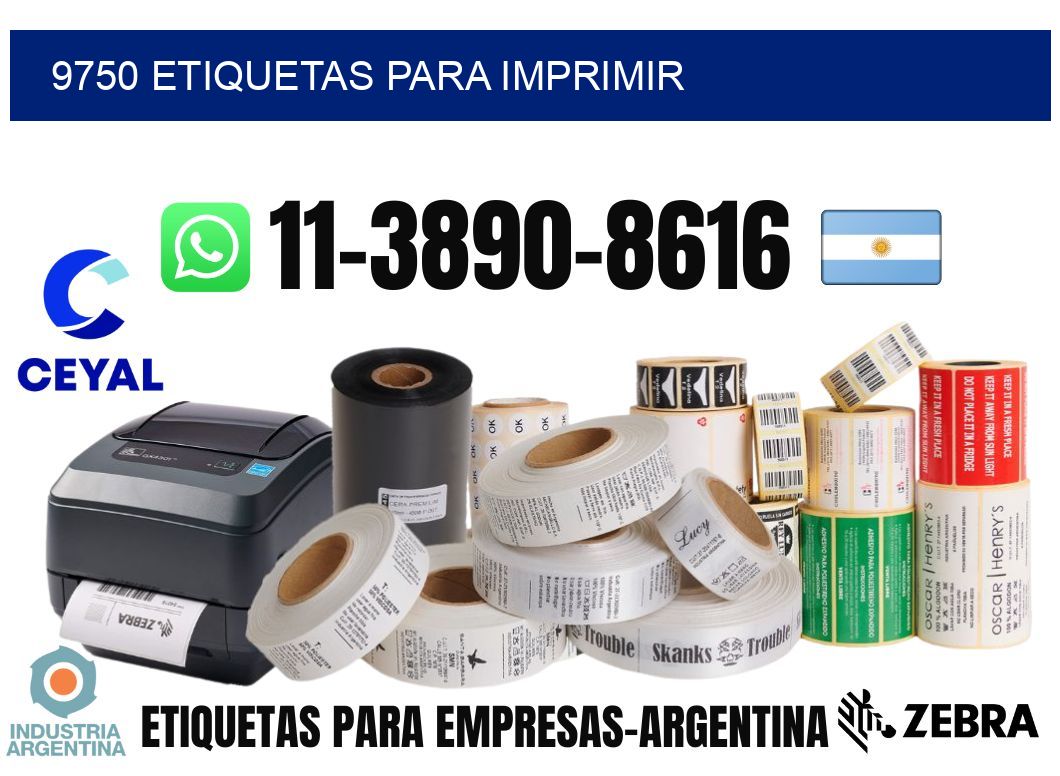 9750 etiquetas para imprimir