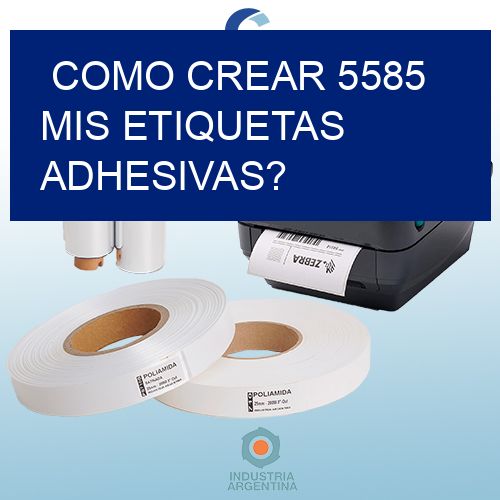 como crear 5585 mis etiquetas adhesivas?