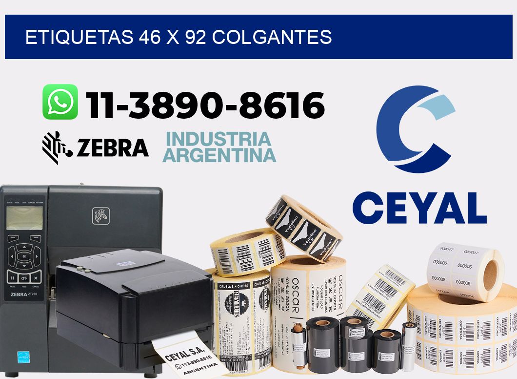 etiquetas 46 x 92 colgantes