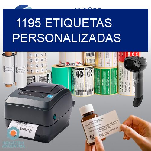 1195 etiquetas personalizadas
