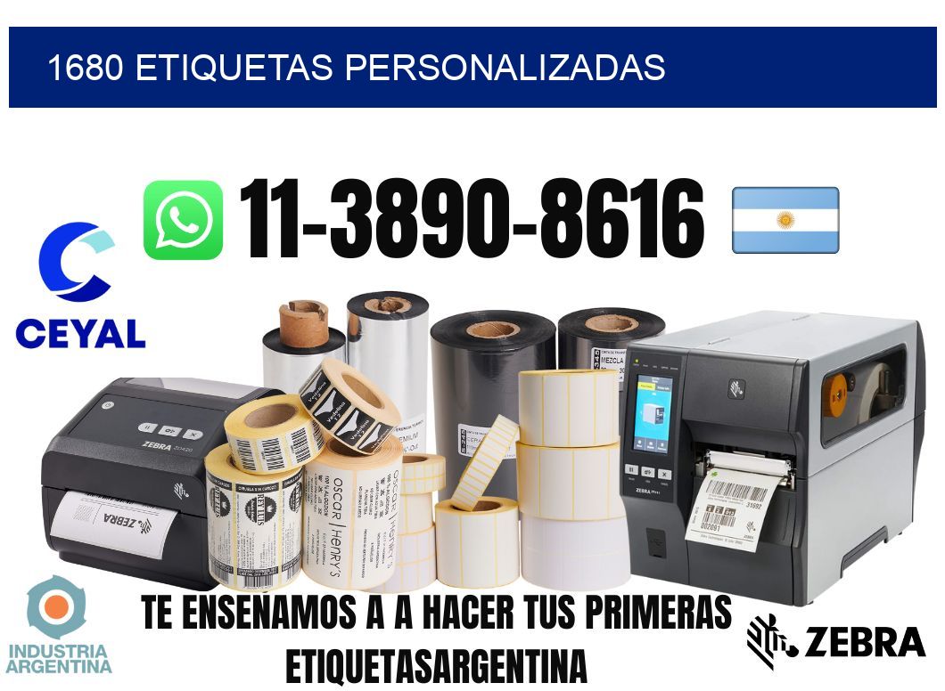1680 etiquetas personalizadas