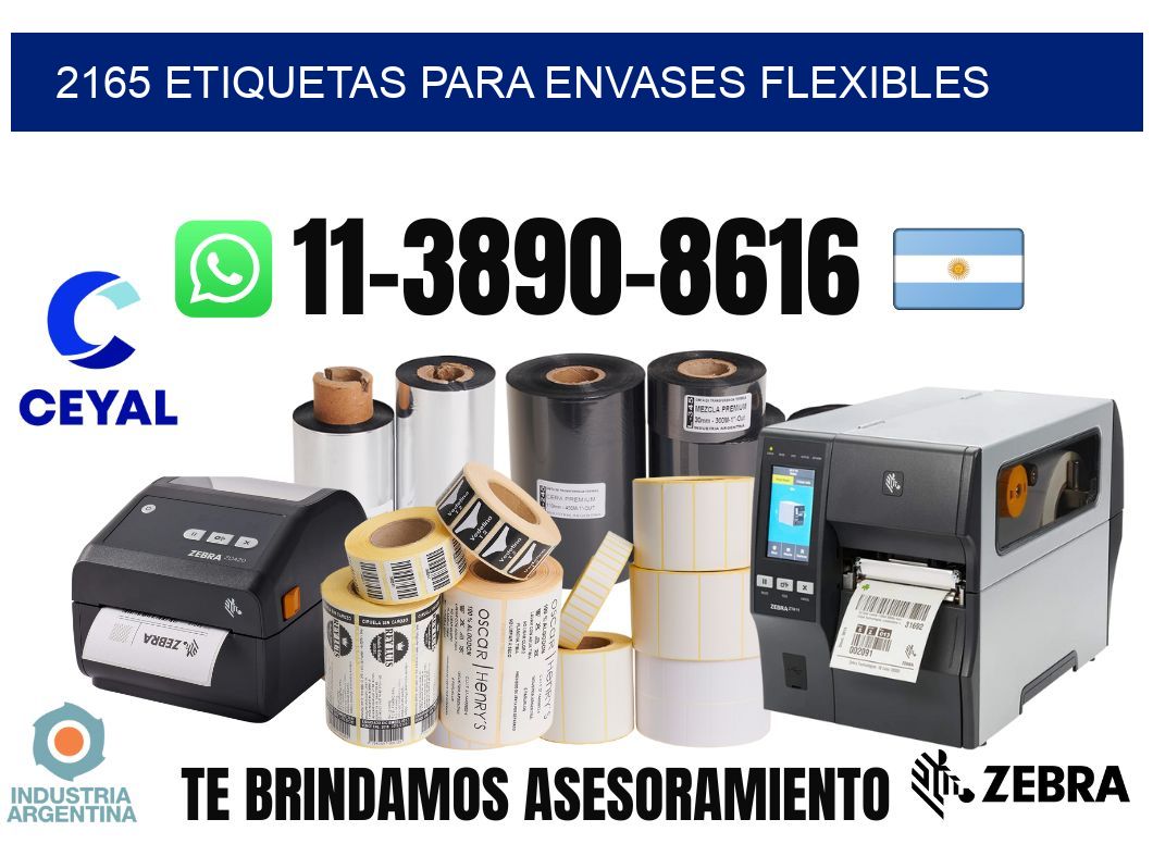 2165 Etiquetas para envases flexibles