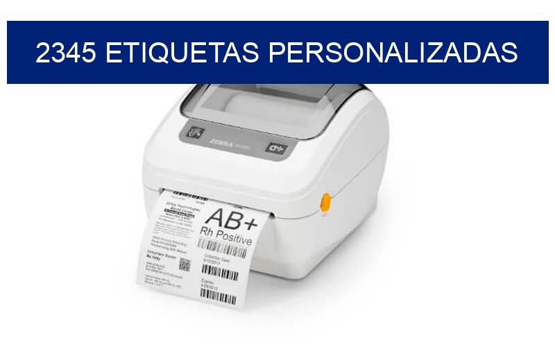 2345 etiquetas personalizadas