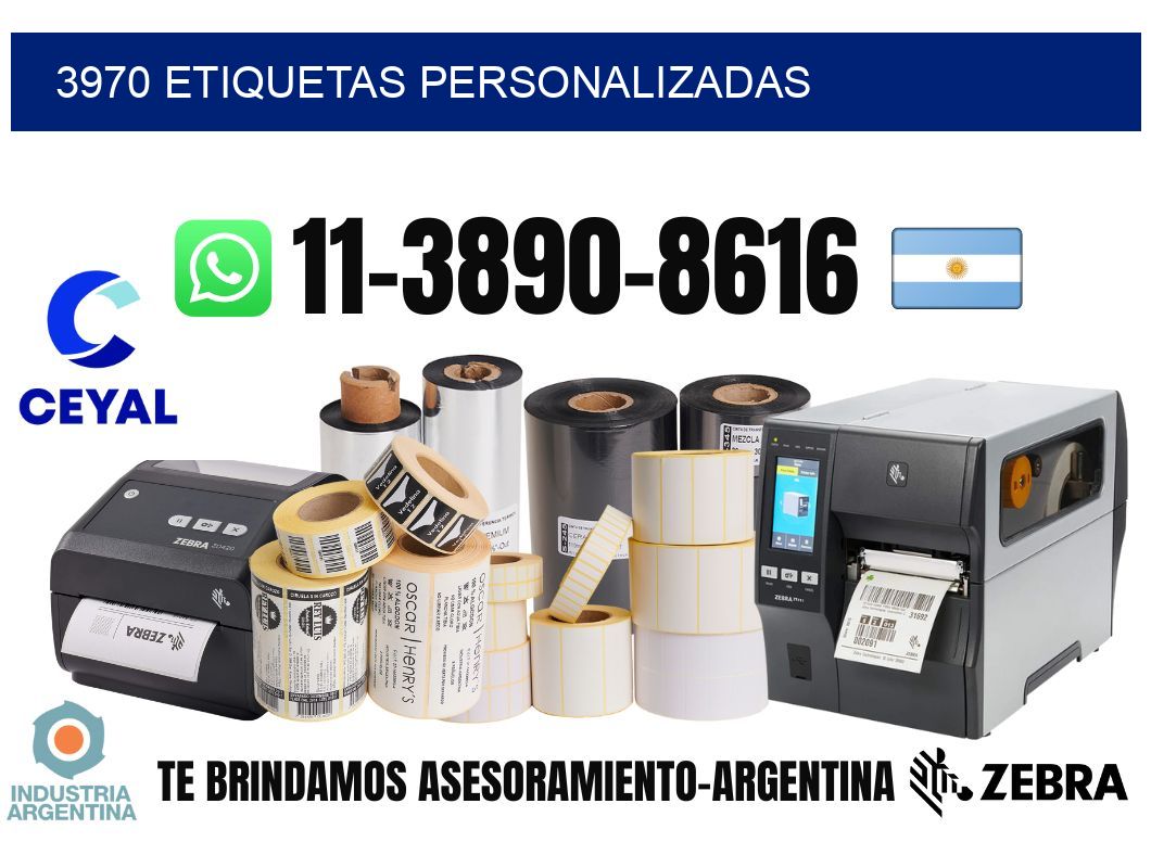 3970 etiquetas personalizadas