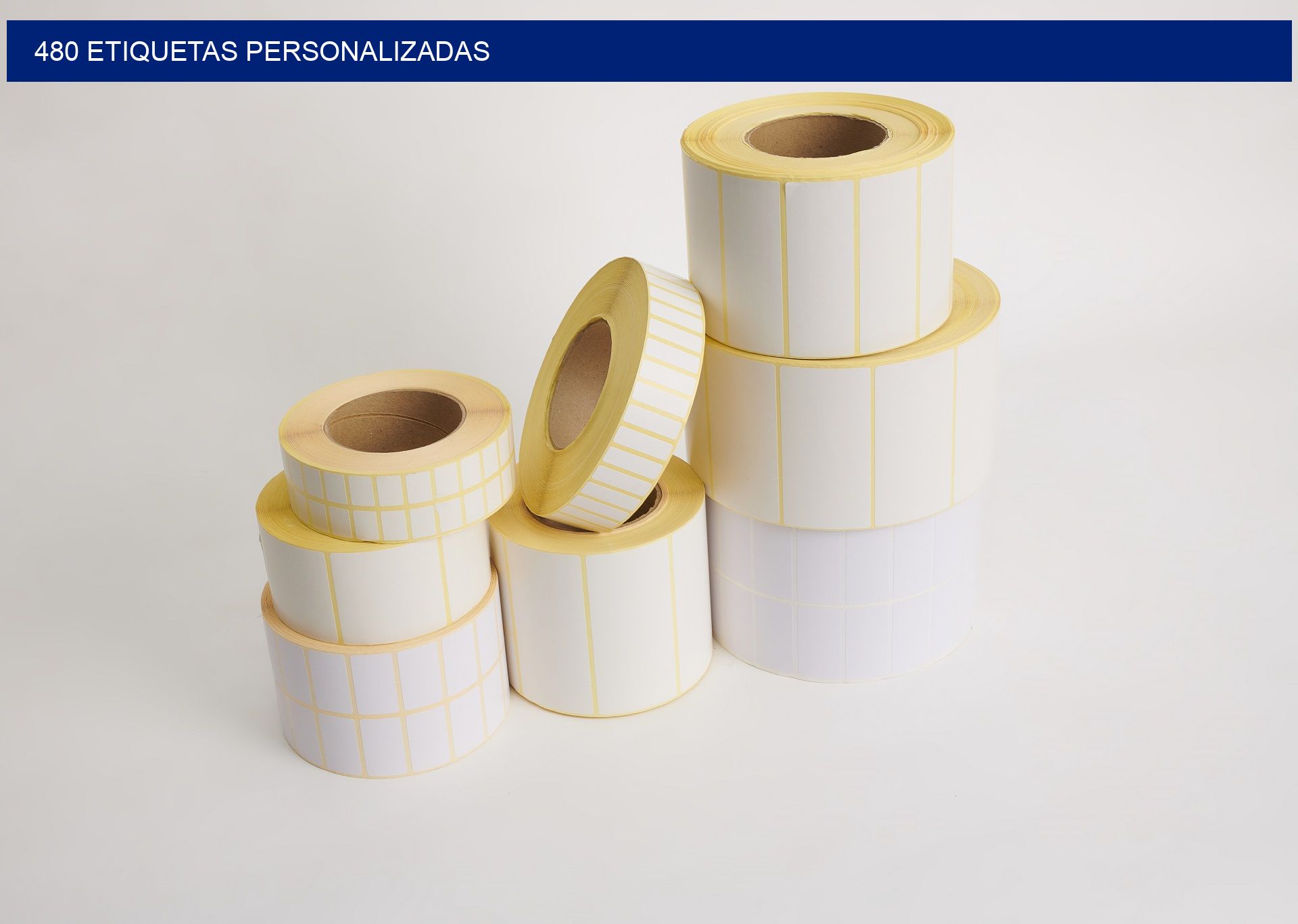 480 etiquetas personalizadas