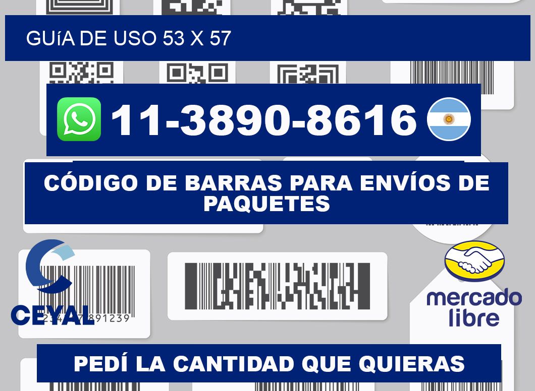 Guía de uso 53 x 57