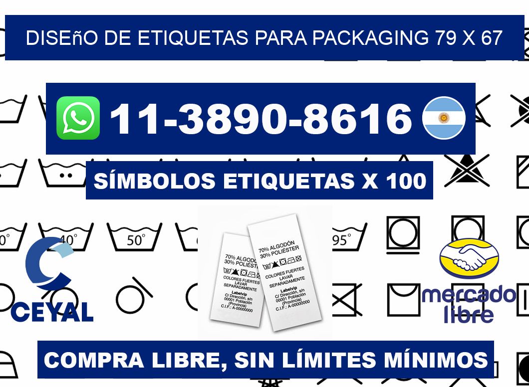 diseño de etiquetas para packaging 79 x 67