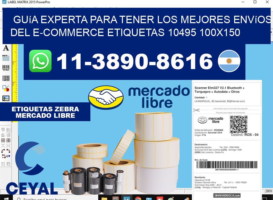 Guía experta para tener los mejores envíos del e-commerce etiquetas 10495 100x150