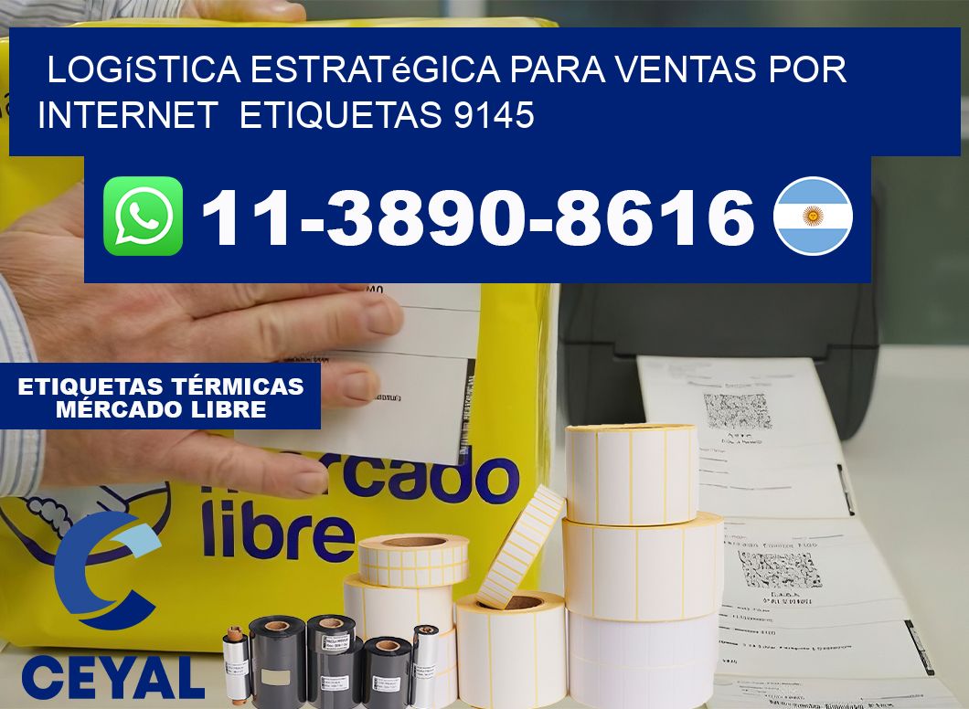 Logística estratégica para ventas por internet  etiquetas 9145
