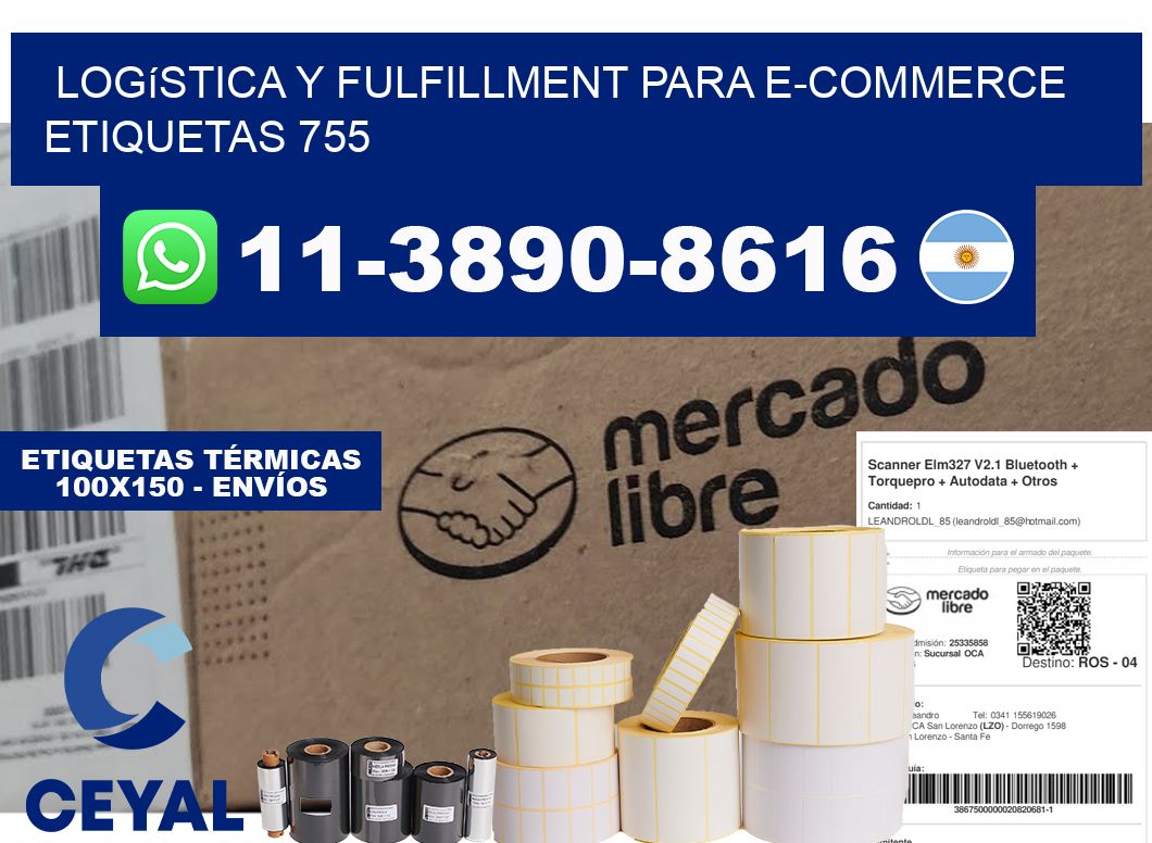 Logística y fulfillment para e-commerce  etiquetas 755
