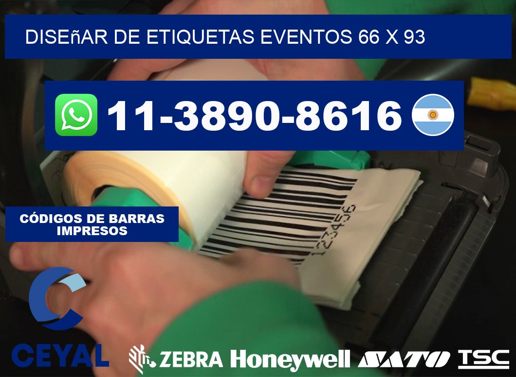 diseñar de etiquetas eventos 66 x 93