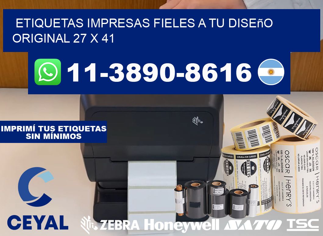 etiquetas impresas fieles a tu diseño original 27 x 41