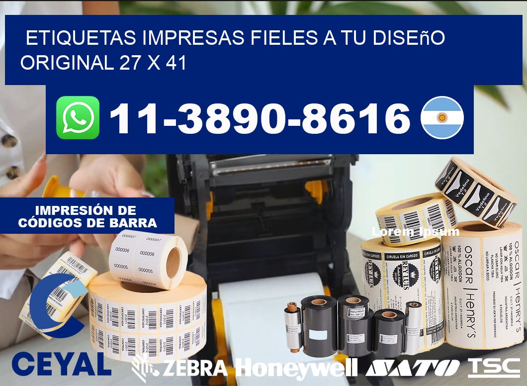 etiquetas impresas fieles a tu diseño original 27 x 41