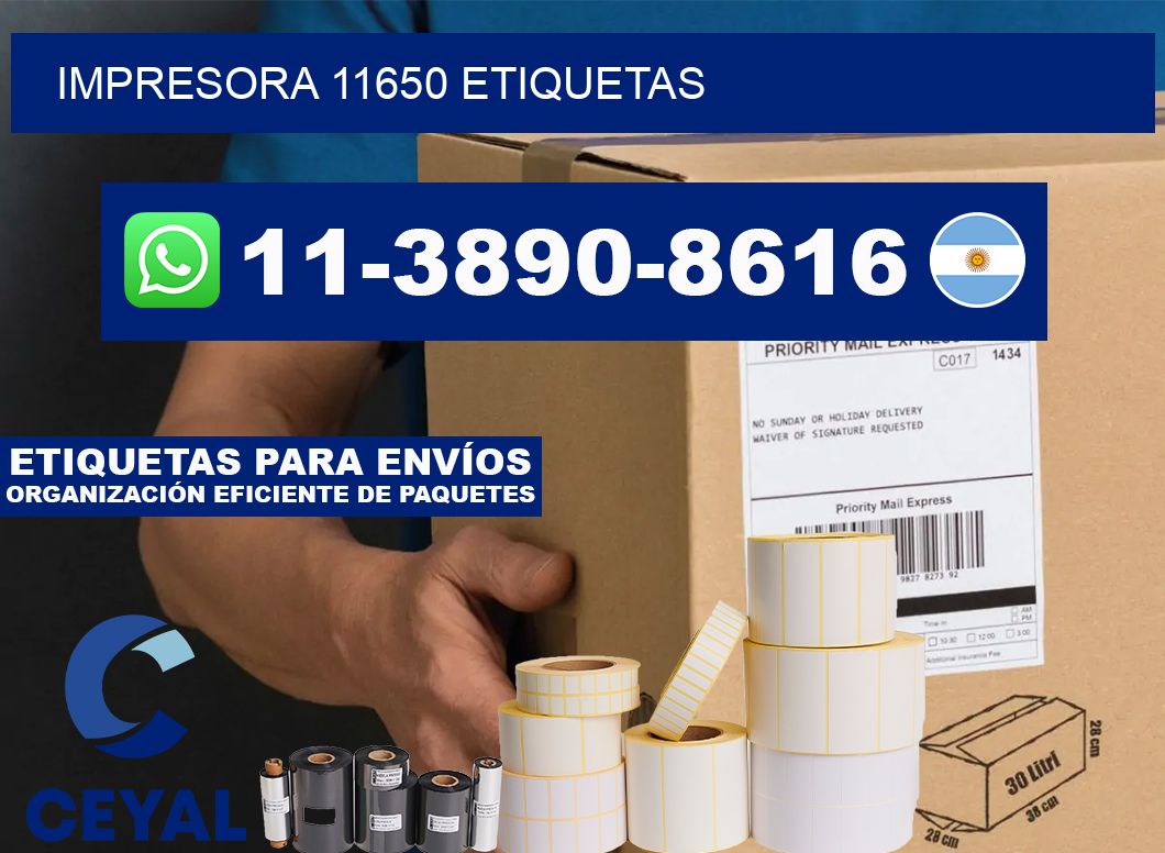 impresora 11650 etiquetas