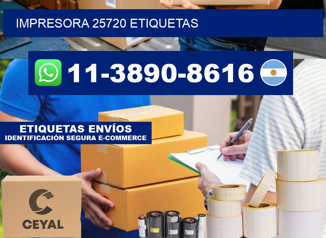 impresora 25720 etiquetas