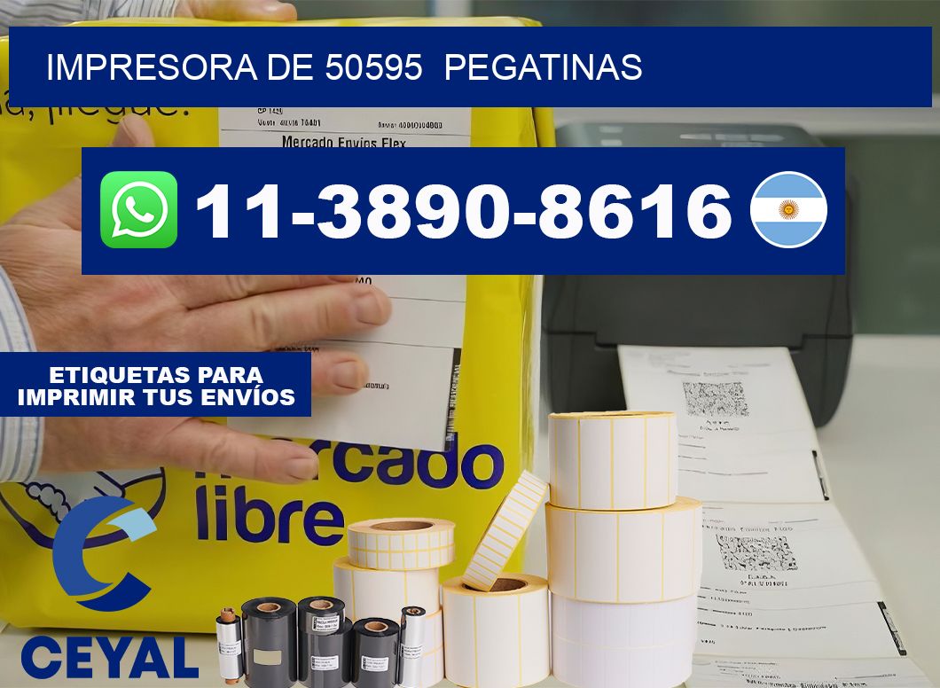impresora de 50595  pegatinas