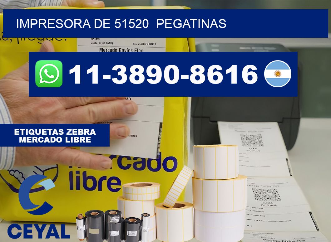 impresora de 51520  pegatinas