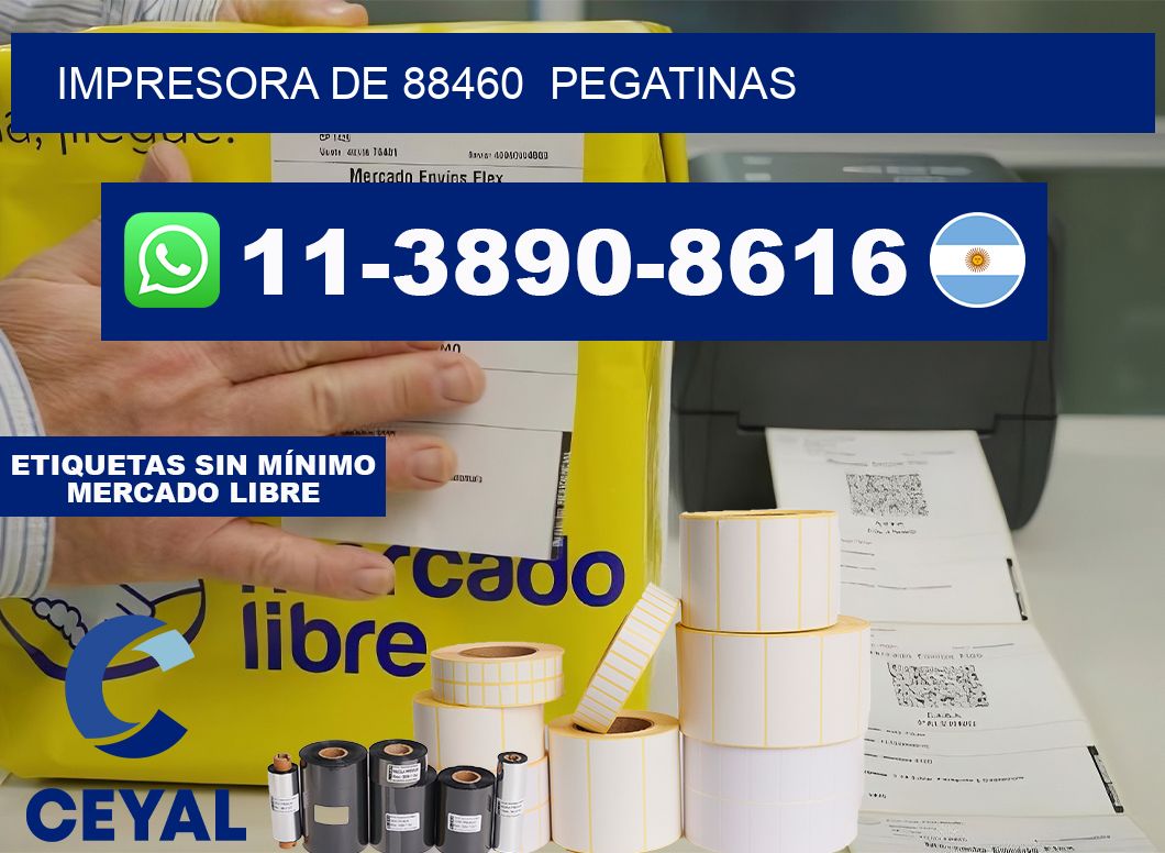 impresora de 88460  pegatinas