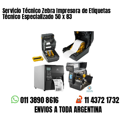 Servicio Técnico Zebra Impresora de Etiquetas Técnico Especializado 50 x 83