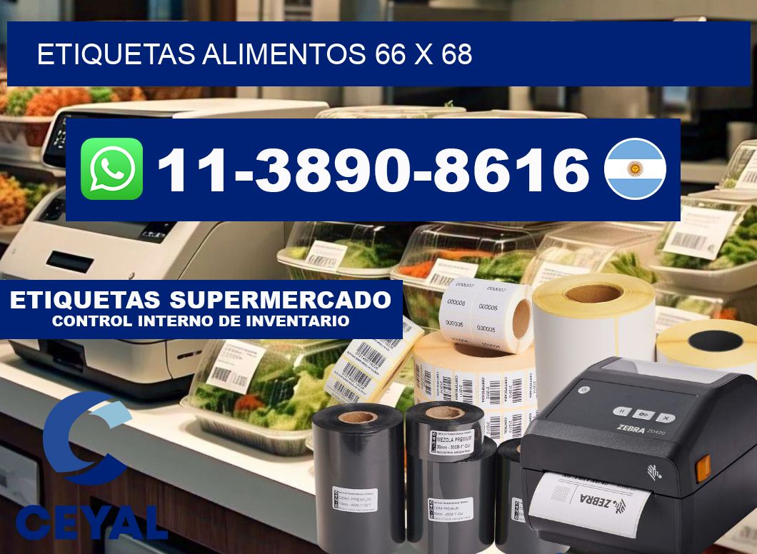 etiquetas alimentos 66 x 68