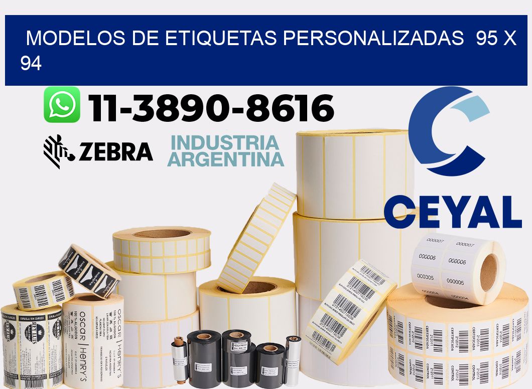 modelos de etiquetas personalizadas 95 x 94