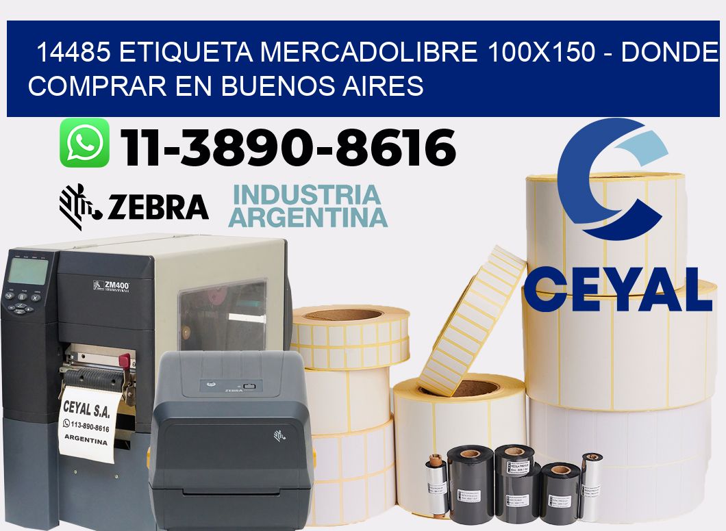 14485 etiqueta MercadoLibre 100x150 - Donde Comprar en Buenos Aires