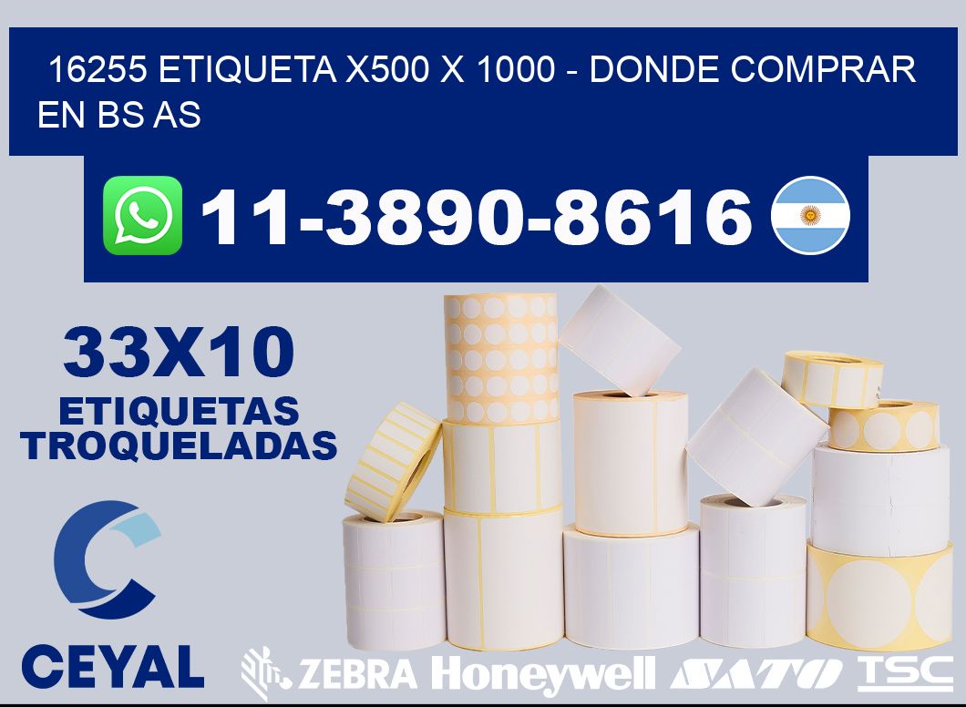 16255 etiqueta x500 x 1000 - Donde Comprar en bs as