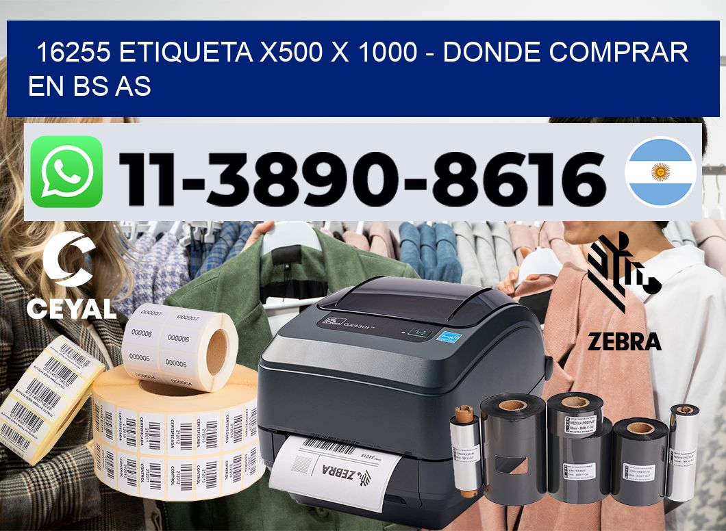 16255 etiqueta x500 x 1000 – Donde Comprar en bs as