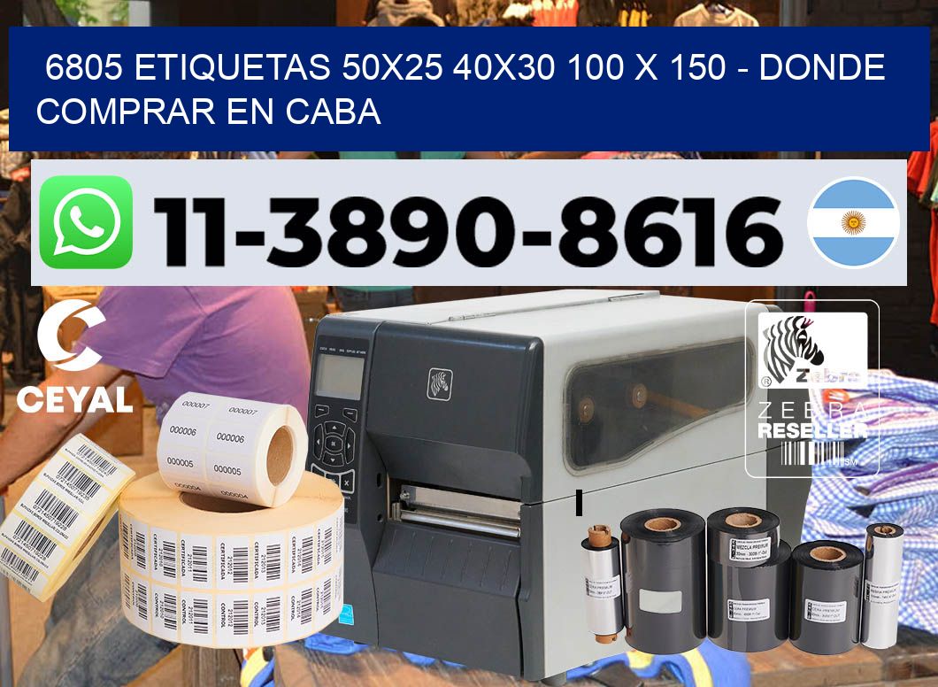 6805 etiquetas 50×25 40×30 100 x 150 – Donde Comprar en Caba