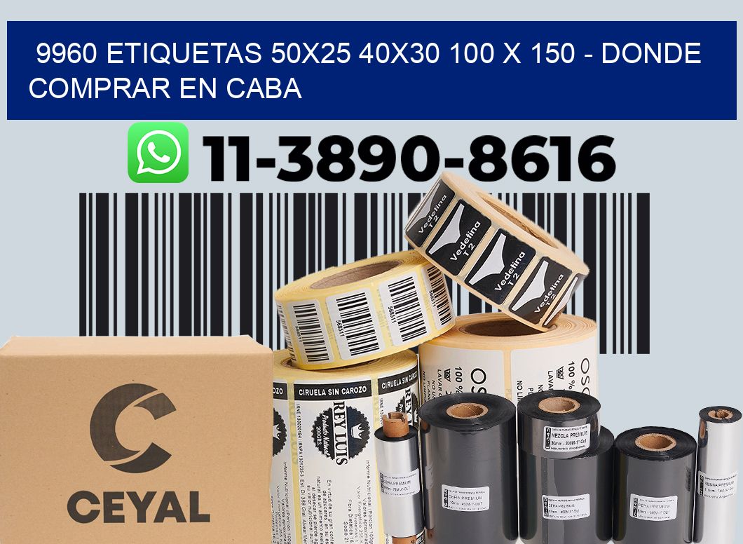 9960 etiquetas 50x25 40x30 100 x 150 - Donde Comprar en Caba