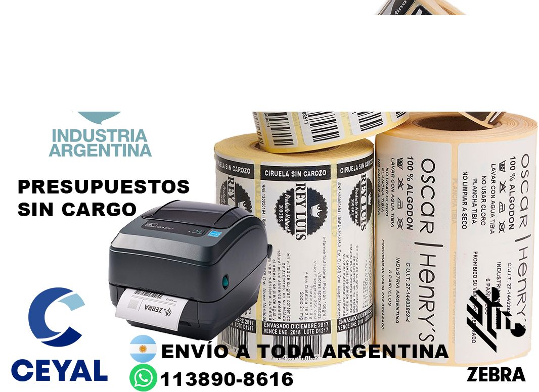 Donde Comprar etiquetas 75 x 100 en AV AVELLANEDA? Buenos Aires - Stock permanente