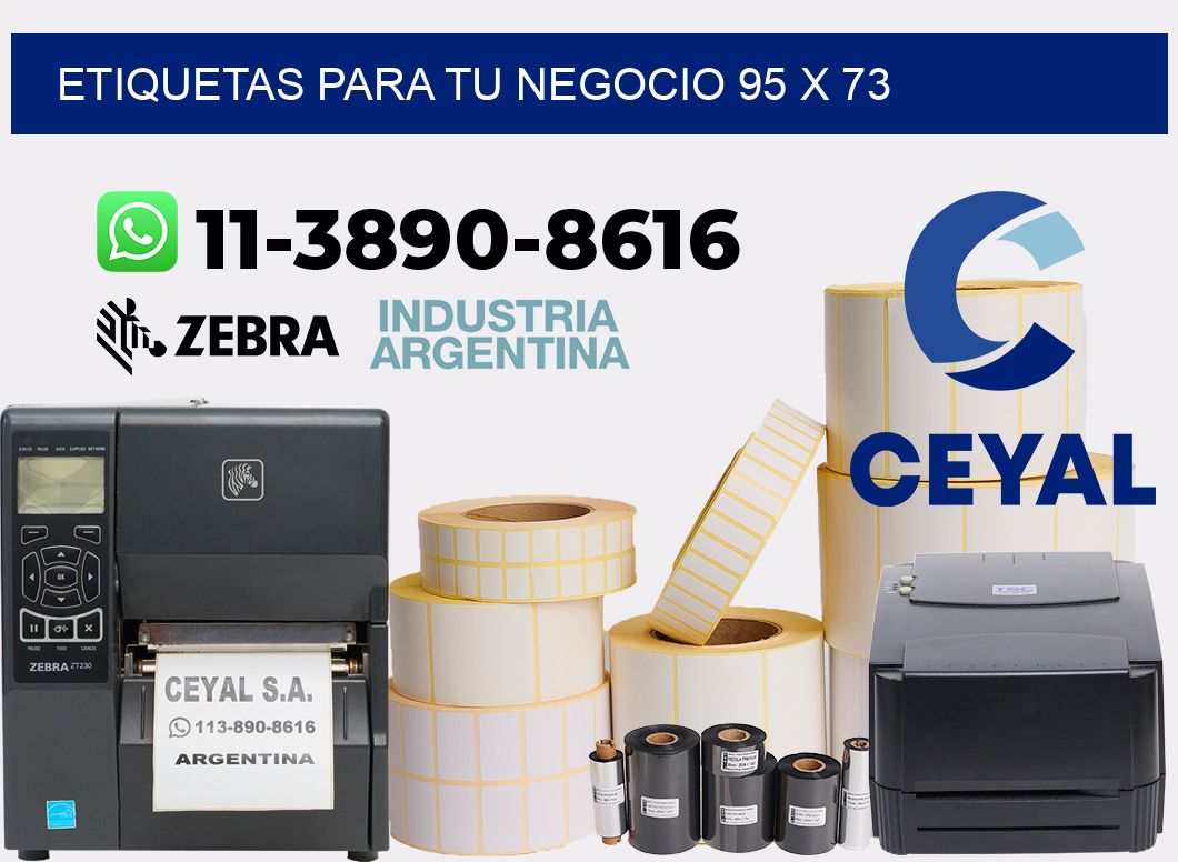 Etiquetas para tu negocio 95 x 73
