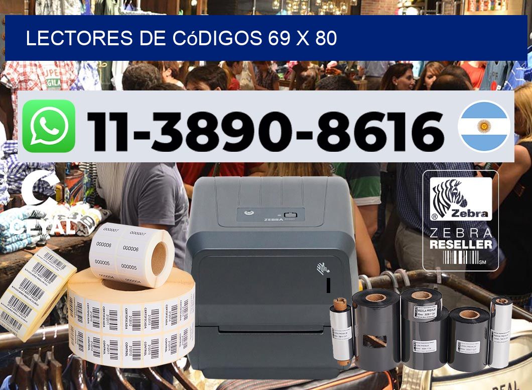 lectores de códigos 69 x 80
