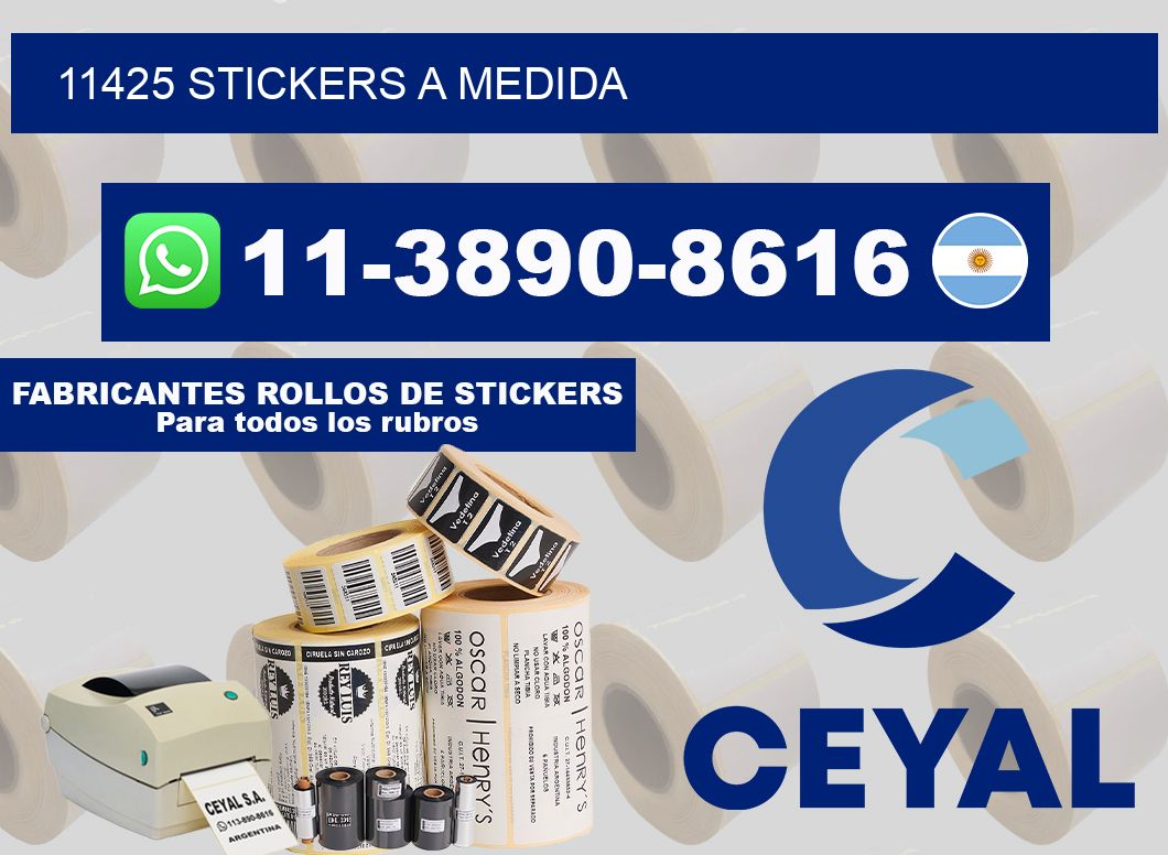 11425 stickers a medida