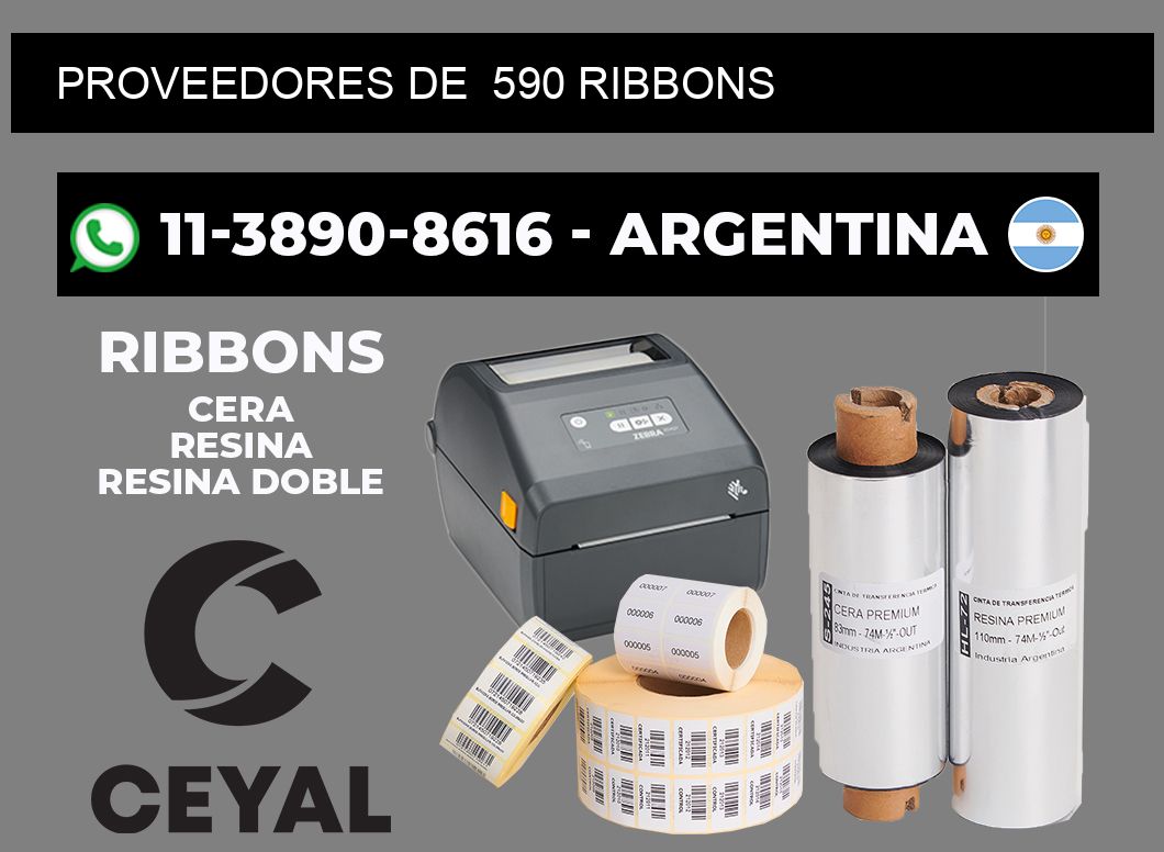 Proveedores de 590 ribbons