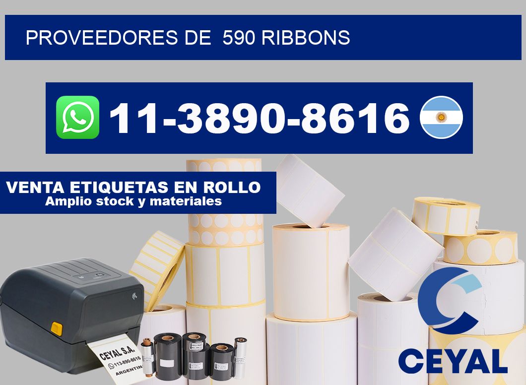 Proveedores de  590 ribbons