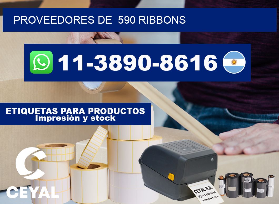 Proveedores de 590 ribbons